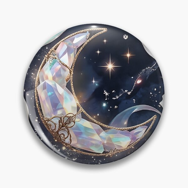 Item preview, Mystical Dreamcore Mirror And Moons Pattern designed and sold by wallpapersarts.