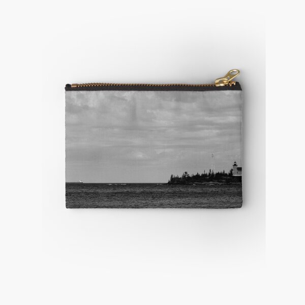Item preview, Copper Harbor Lighthouse and Freighter  designed and sold by J Rier Photography.