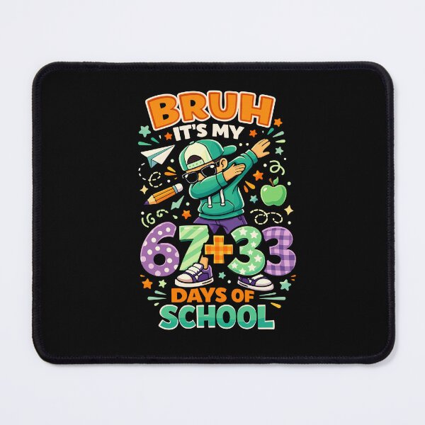 Item preview, Bruh It's My 67 + 33 Days of School – Dabbing Boy 100 Days designed and sold by bimimagic.