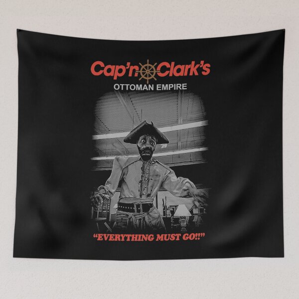 Item preview, Still Life Entity Pirate Captain Clark Backrooms designed and sold by Power Up Prints.