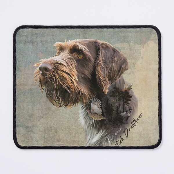 Item preview, Wirehaired Pointing Griffon designed and sold by TammyHunterArt.