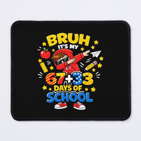 Item preview, Bruh It's My 67 + 33 Days of School – Dabbing Boy 100 Days designed and sold by bimimagic.