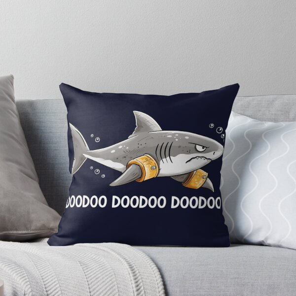 Item preview, Doodoo – Funny Shark with Water Wings designed and sold by modartis.