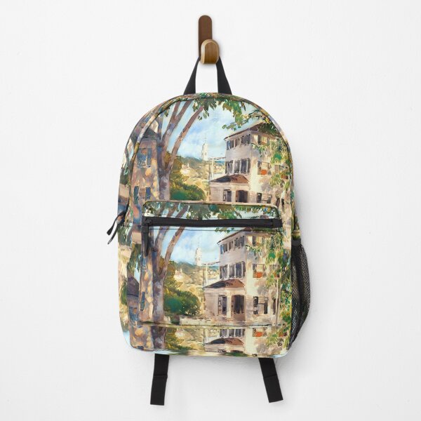 Item preview, Childe Hassam - Street in Portsmouth designed and sold by Jon-Baran.