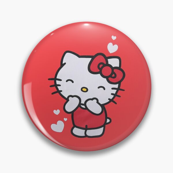 Item preview, Cute Red Hello Kitty Hearts Design designed and sold by iloveyourcupid.