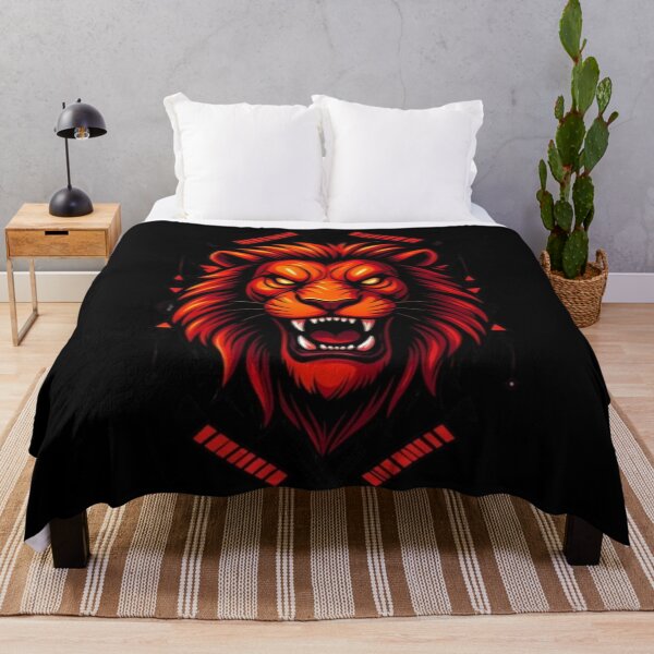 Item preview, Fierce Angry Lion – Powerful Wild Animal Art, Roaring King of the Jungle & Wildlife Design designed and sold by JeraiffsonCorner .