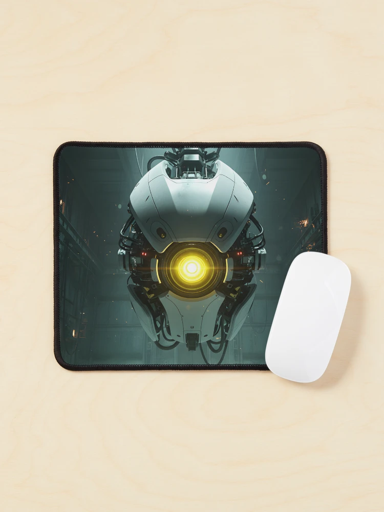 Thumbnail 1 of 5, Mouse Pad, Evil Machine Rises designed and sold by MuchaArt.