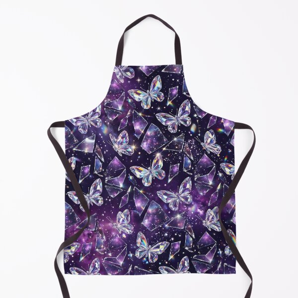 Item preview, Dreamcore Crystal Butterfly Galaxy Mirror Pattern designed and sold by wallpapersarts.