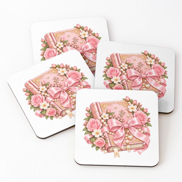 Item preview, Blooming Chapters Pink Flowers Coquette  designed and sold by WeirdlyMild.