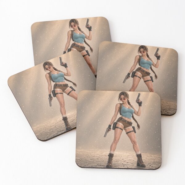 Item preview, Sexy Croft Fantasy Girls Fan Art Gift Idea Mousepads And Prints designed and sold by Kyoot Prints.