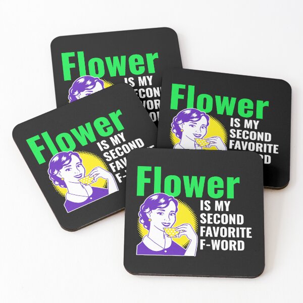 Item preview, Flower my second favorite f word designed and sold by AlecsTs.