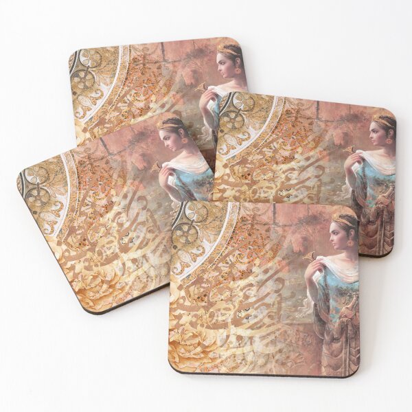 Item preview, Queen of Ancient Persia Hafez Poetry Art designed and sold by Nuvilo.