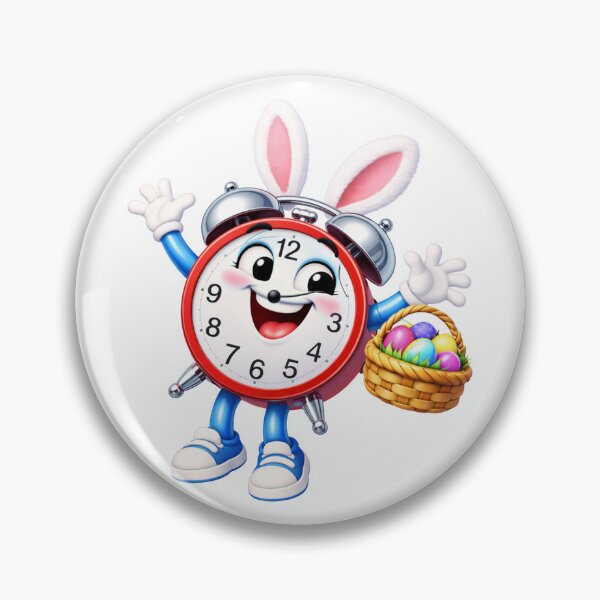 Item preview, Jolly Alarm Clock Easter designed and sold by Sillytoe.
