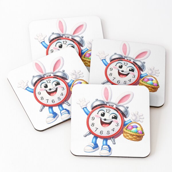 Item preview, Jolly Alarm Clock Easter designed and sold by Sillytoe.