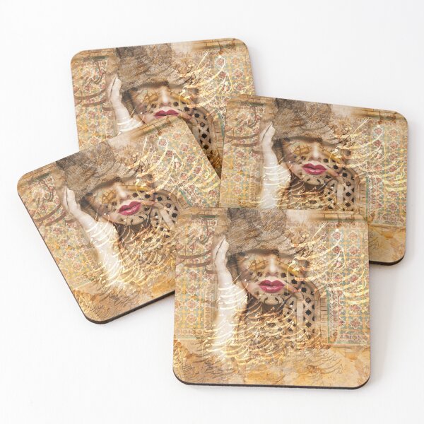 Item preview, Persian Calligraphy Portrait with Hafez Poetry designed and sold by Nuvilo.