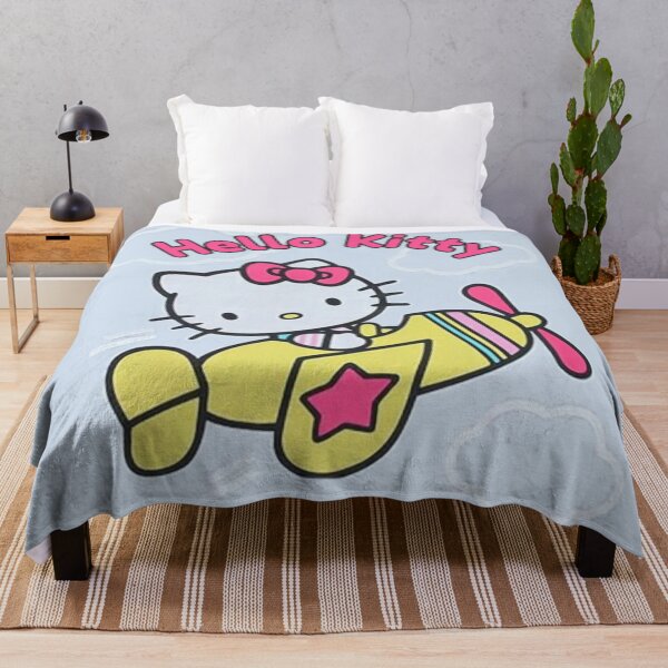 Item preview, Cute Pink and Yellow Hello Kitty Airplane Design designed and sold by iloveyourcupid.