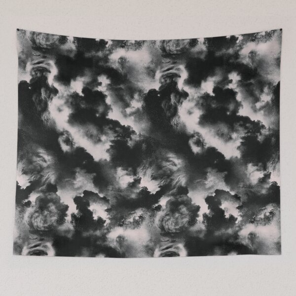 Item preview, Dramatic Dark Cumulus Clouds Sepia Sky Art designed and sold by Piotrek0001.