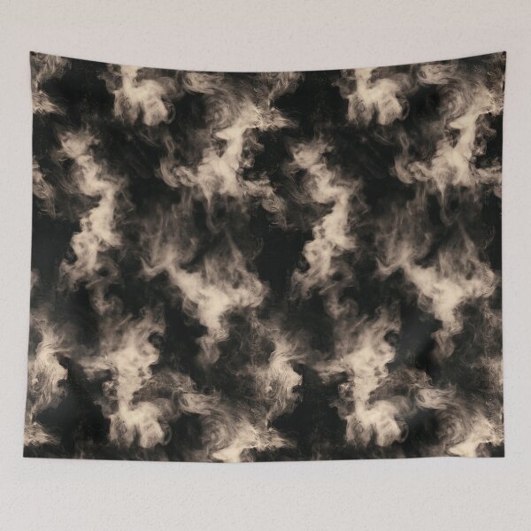 Item preview, Vintage Sepia and Black Swirling Smoke Nebula designed and sold by Piotrek0001.
