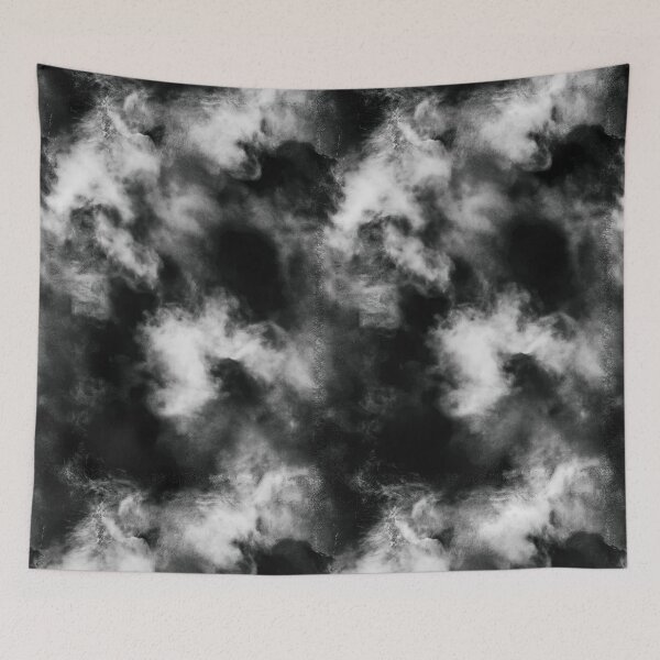 Item preview, Wispy White Vapor in Midnight Sky Art designed and sold by Piotrek0001.