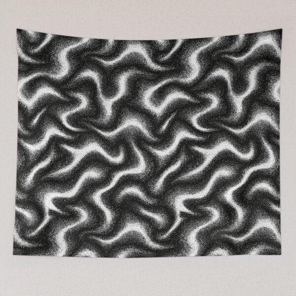 Item preview, Hypnotic Wavy Optical Smoke Ripple Pattern designed and sold by Piotrek0001.