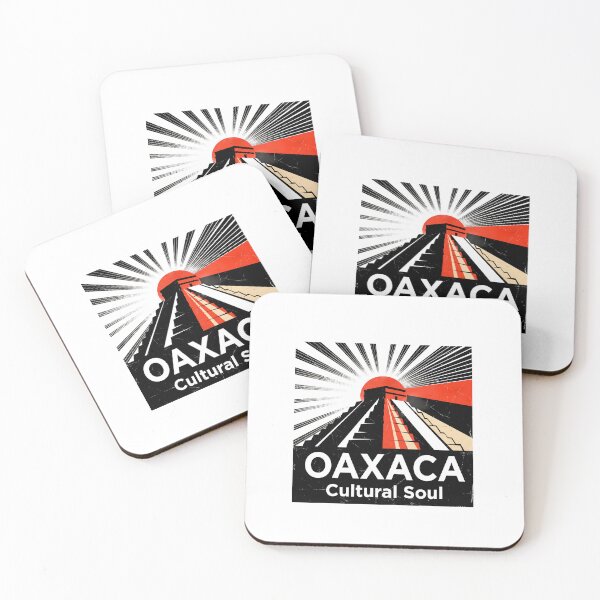 Item preview, Oaxaca Mexico Tree Colorful Travel Poster Art designed and sold by OzzFrequency.