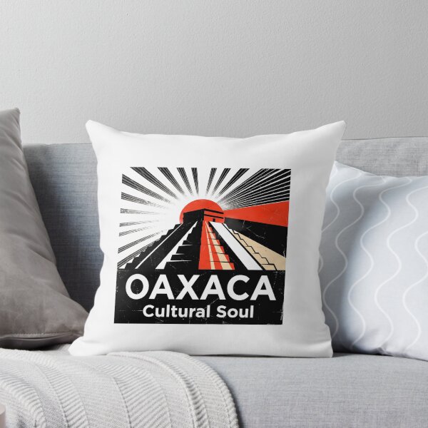Item preview, Oaxaca Mexico Tree Colorful Travel Poster Art designed and sold by OzzFrequency.