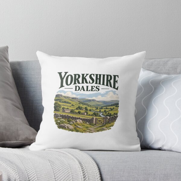 Item preview, Yorkshire Dales Vintage Countryside Valley Landscape designed and sold by salahekn.