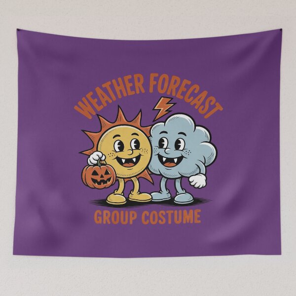 Item preview, Weather Forecast Group Costume Halloween Matching designed and sold by Endless7Art.