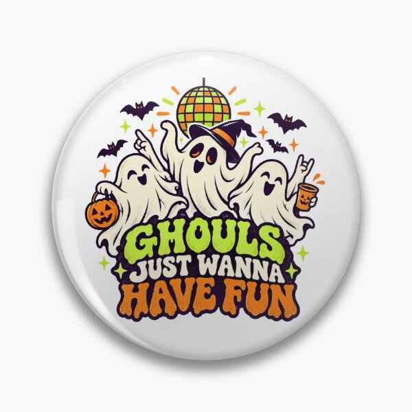Artikelvorschau, Ghouls Just Wanna Have Fun - Dancing Disco Ghosts entworfen und verkauft von angnar97.