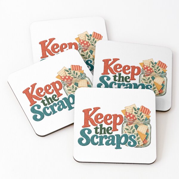 Item preview, Keep the Scraps – Funny Junk Journaling and Scrapbooking Paper Lover Design designed and sold by Digital Culture Studio.