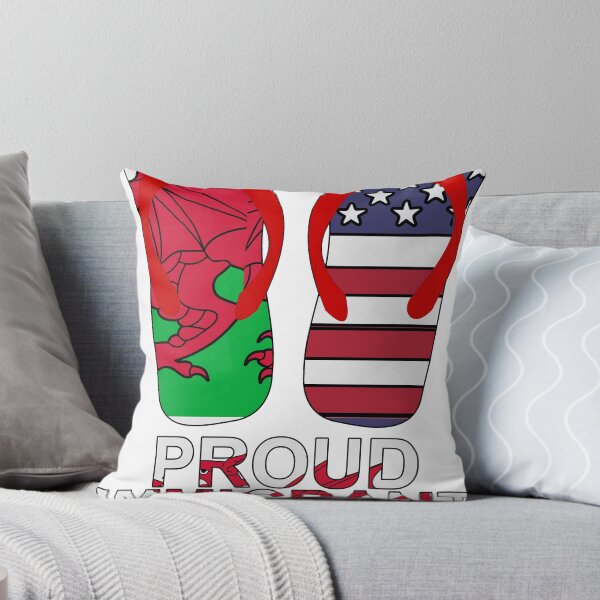 Item preview, Proud Immigrant From Wales designed and sold by TheIconSmith.