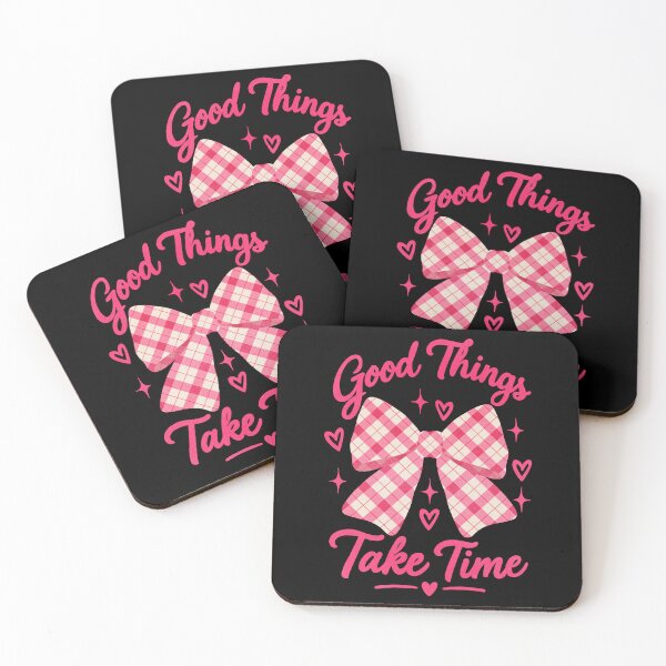 Item preview, Pink plaid bow with positive quote designed and sold by GracefulbyElmes.