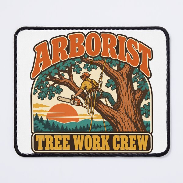 Item preview, Arborist Gift - Tree Work Crew designed and sold by RedRubyBubble.