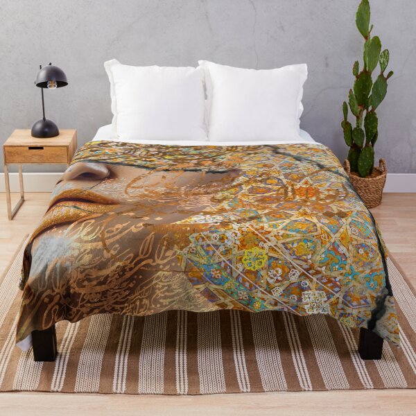 Item preview, Hafez Persian Poetry Golden Calligraphy Art designed and sold by Nuvilo.