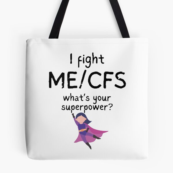 Item preview, I fight MECFS. What's your superpower? designed and sold by chronisch.sichtbar.