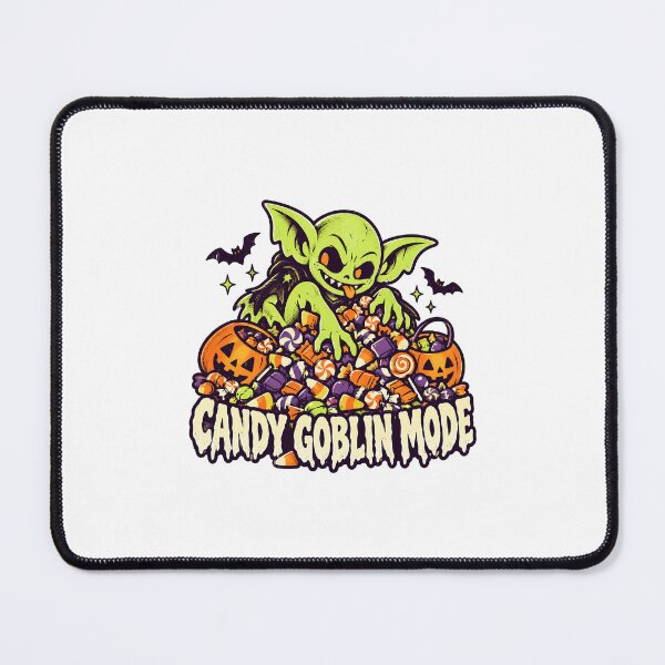 Item preview, Candy Goblin Mode - Green Goblin with Halloween Sweets designed and sold by angnar97.