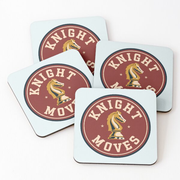 Item preview, Knight Moves Chess Knight Round Emblem Retro Badge designed and sold by peterdesigns.