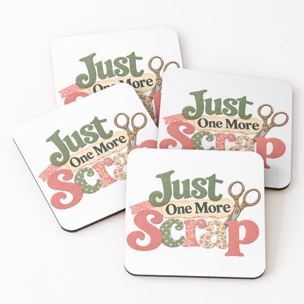 Item preview, Just One More Scrap – Funny Scrapbooking & Junk Journaling Paper Crafter Gift designed and sold by Digital Culture Studio.