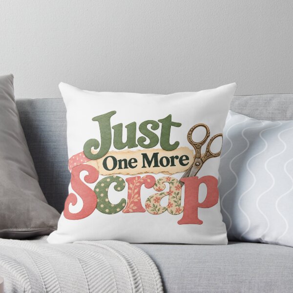 Item preview, Just One More Scrap – Funny Scrapbooking & Junk Journaling Paper Crafter Gift designed and sold by Digital Culture Studio.