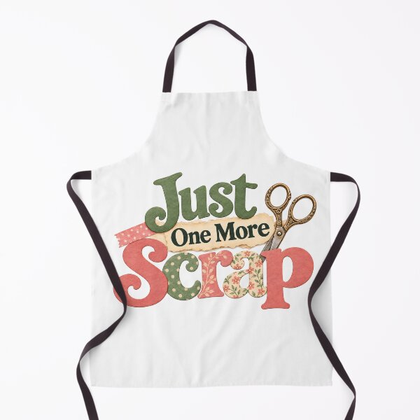 Item preview, Just One More Scrap – Funny Scrapbooking & Junk Journaling Paper Crafter Gift designed and sold by Digital Culture Studio.