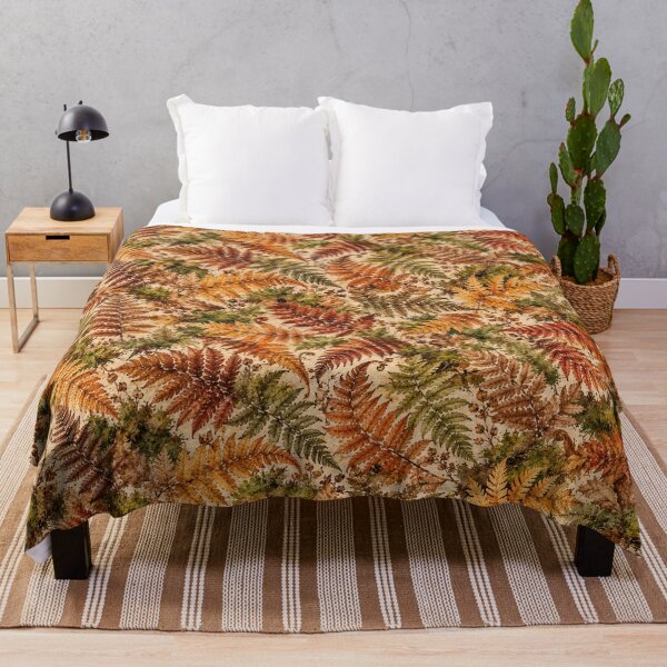 Item preview, Autumn Ferns on the Forest Floor designed and sold by mycute-stickers.
