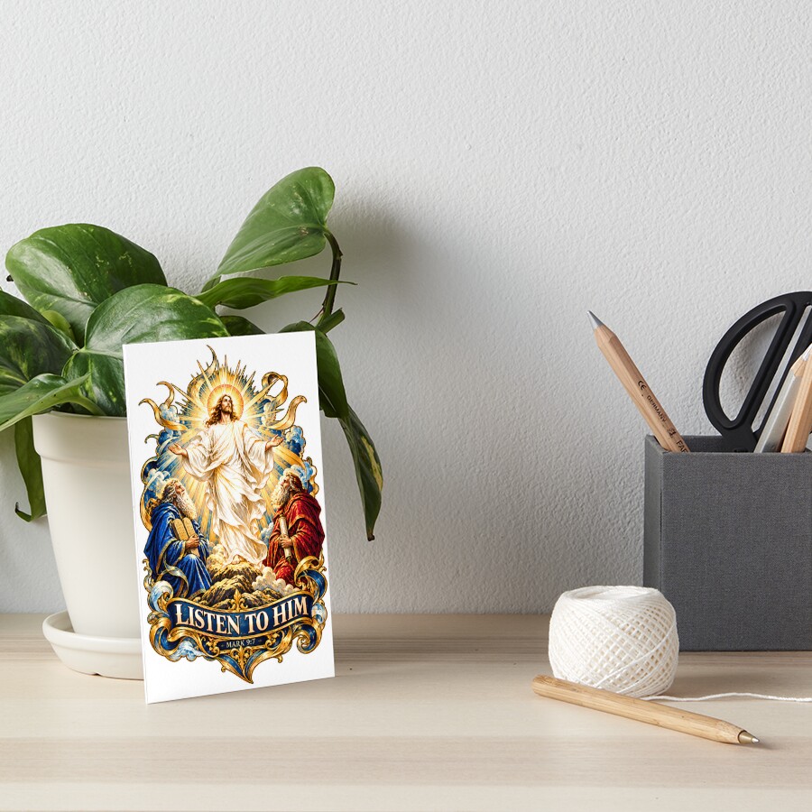 Transfiguration of Christ in Baroque Sacred Art — Print