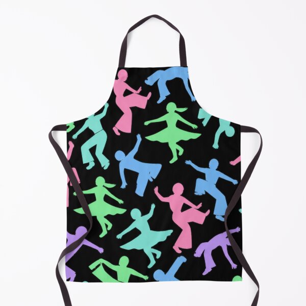 Item preview, Northern Soul Dancers – Pastel Retro Dance Pattern designed and sold by Britishdelights.
