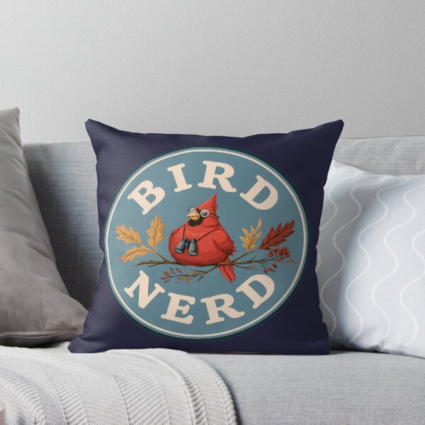 Item preview, Bird Nerd Cardinal with Binoculars Birdwatching Design designed and sold by peterdesigns.