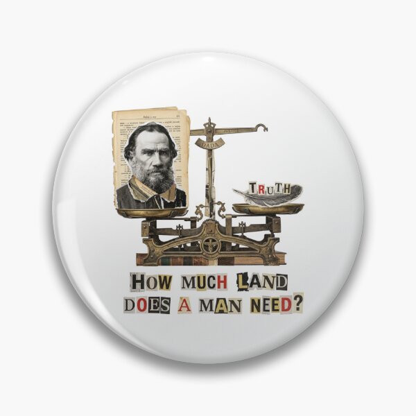 Item preview, Leo Tolstoy How Much Land Does A Man Need? designed and sold by OzzFrequency.