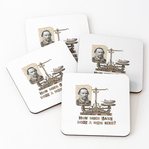 Item preview, Leo Tolstoy How Much Land Does A Man Need? designed and sold by OzzFrequency.