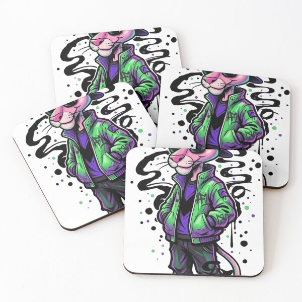 Item preview, Pink Panther flow designed and sold by LadyCartoon.