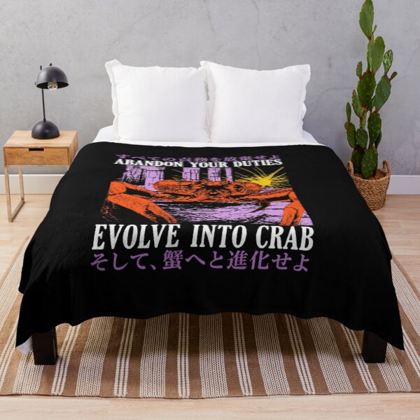 Item preview, Abandon Your Duties Evolve Into Crab Funny designed and sold by amberwell-snake.
