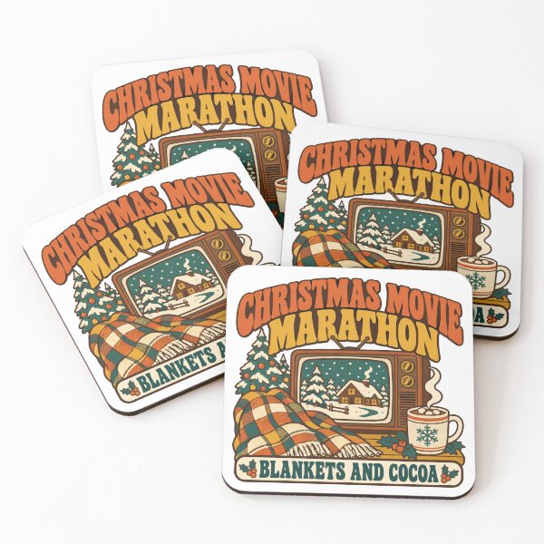 Item preview, Christmas Movie Gift - Christmas Movie Marathon designed and sold by RedRubyBubble.