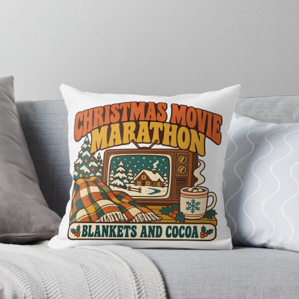 Item preview, Christmas Movie Gift - Christmas Movie Marathon designed and sold by RedRubyBubble.
